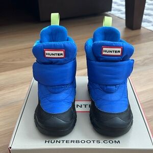 Hunter Little Kids Igloo Lug Sole Insulated Waterproof Snow Boots